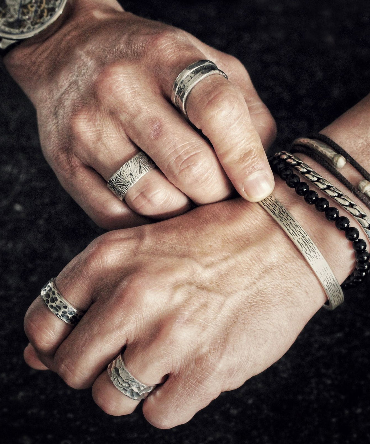 Maison Davis Sterling Silver Collection - Hands model