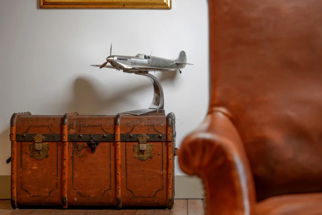 SPITFIRE ON A TRUNK
