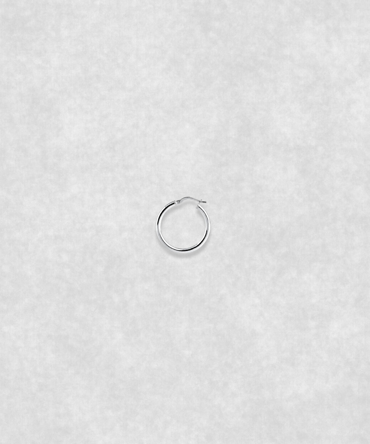 Silver hoop earrings small, minimalist hoops